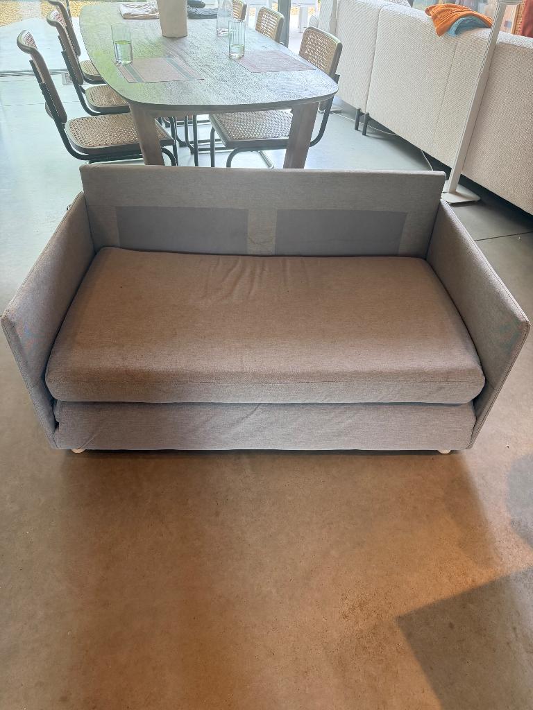 Zetel - bed, Enlèvement, Utilisé, Banc droit, Moins de 150 cm