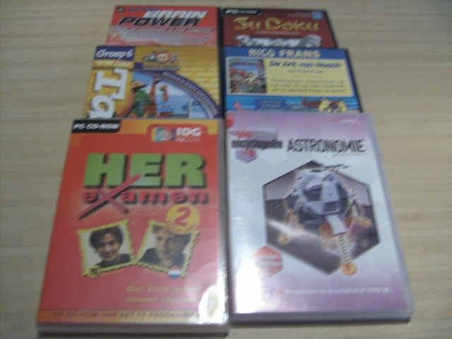 PC-CDroms.  Uit te Kiezen., Ophalen of Verzenden, Gebruikt, 6 tot 9 jaar