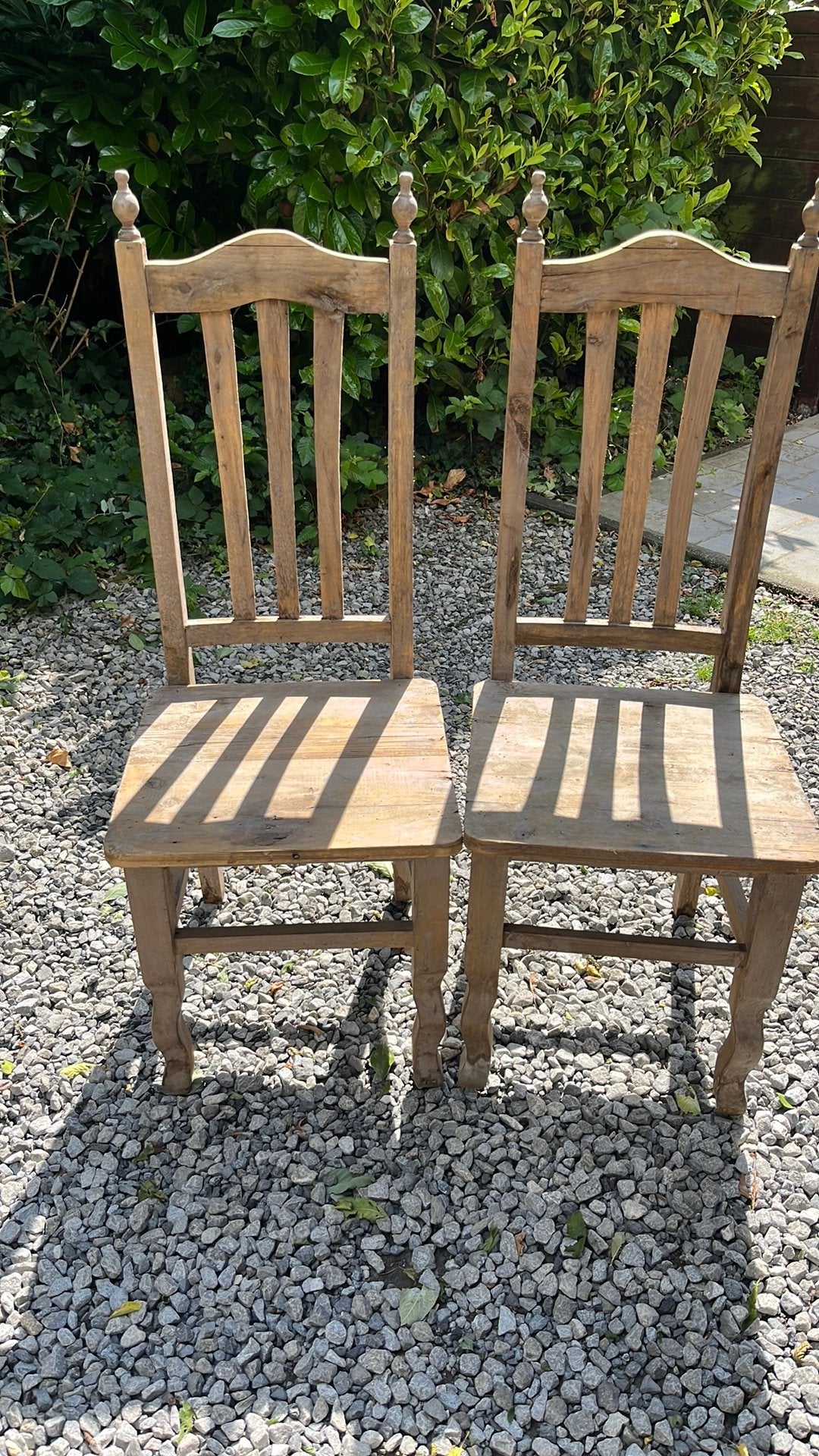 Lot de 2 chaises vintage, Antiquités & Art, Enlèvement
