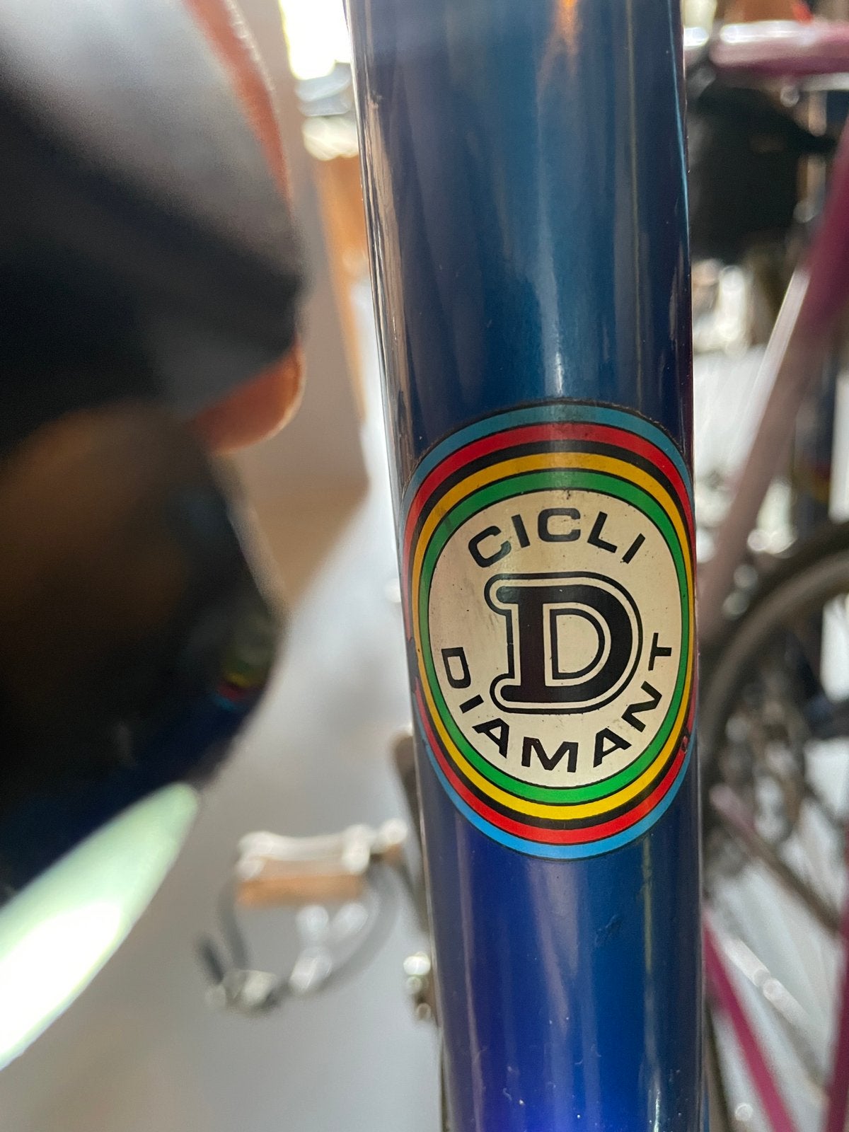 Vintage Diamant racefiets, Fietsen en Brommers, 59 cm of meer, Ophalen, Jaren '60 of nieuwer