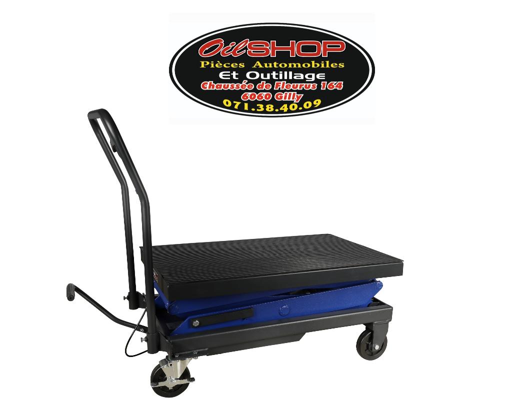 Mammuth table élévatrice mobile 300kg avec double ciseaux, Auto diversen, Autogereedschap, Nieuw, Ophalen