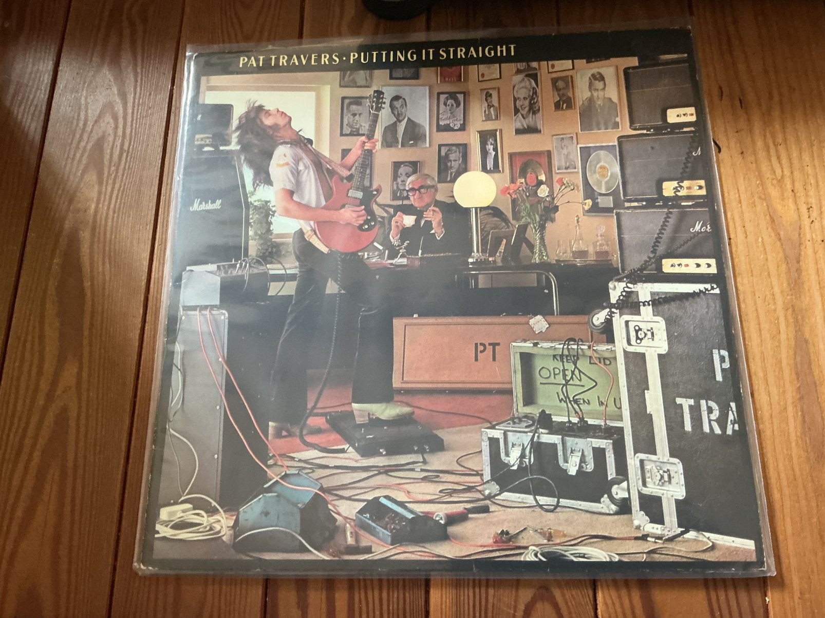 LP Pat Travers - putting it straight, Ophalen of Verzenden, Gebruikt, LP