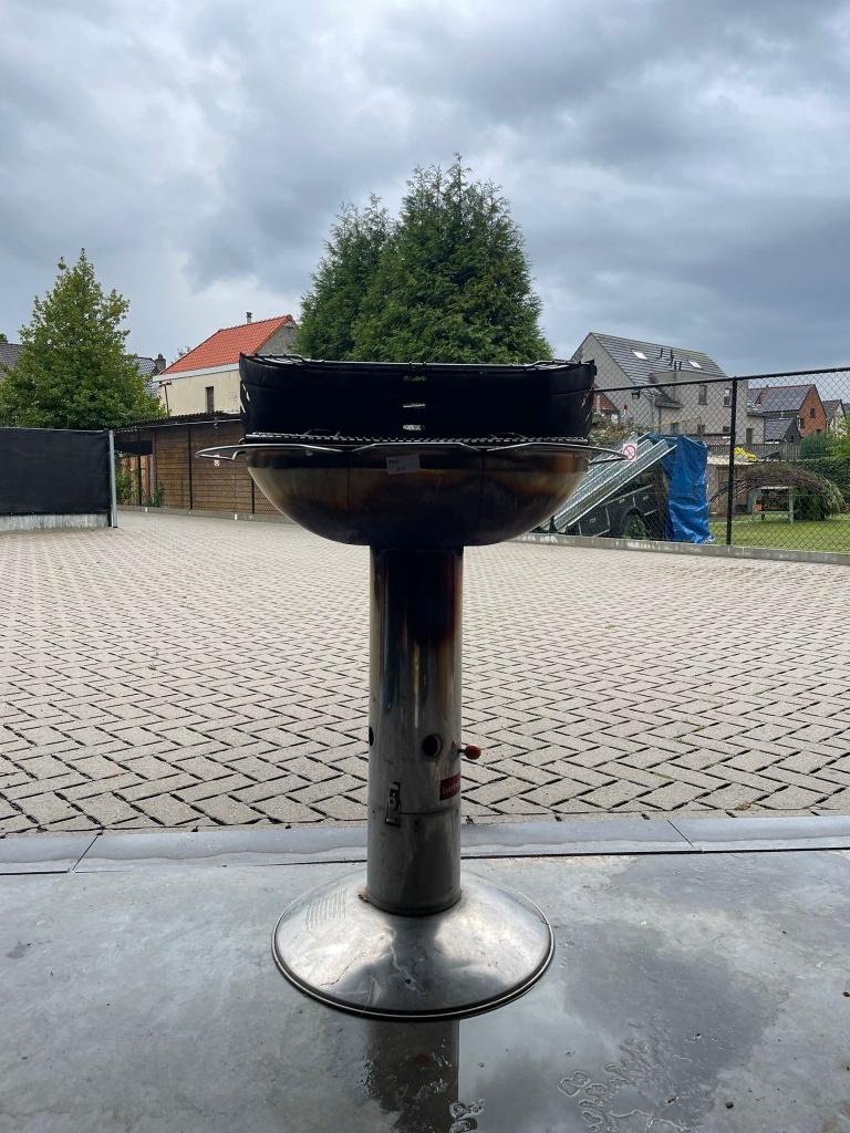 Barbecook BBQ inox staal, op houtskool, Ophalen, Gebruikt, Barbecook