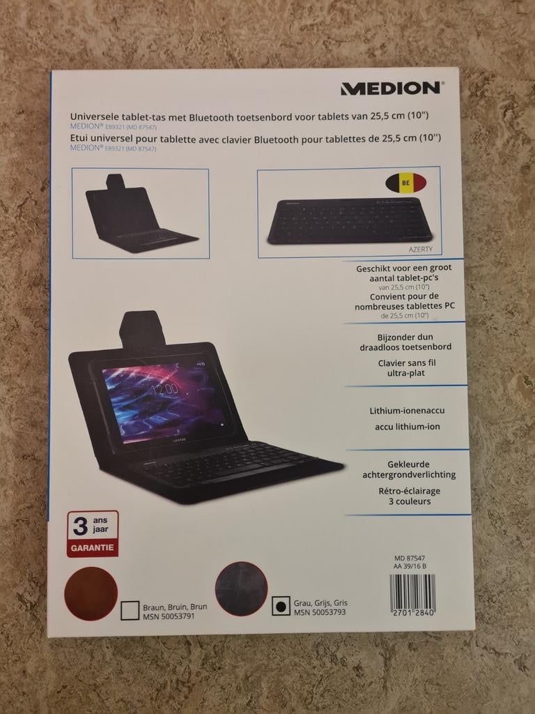 Étui universel pour tablette avec clavier Bluetooth pour tab, Informatique & Logiciels, Enlèvement