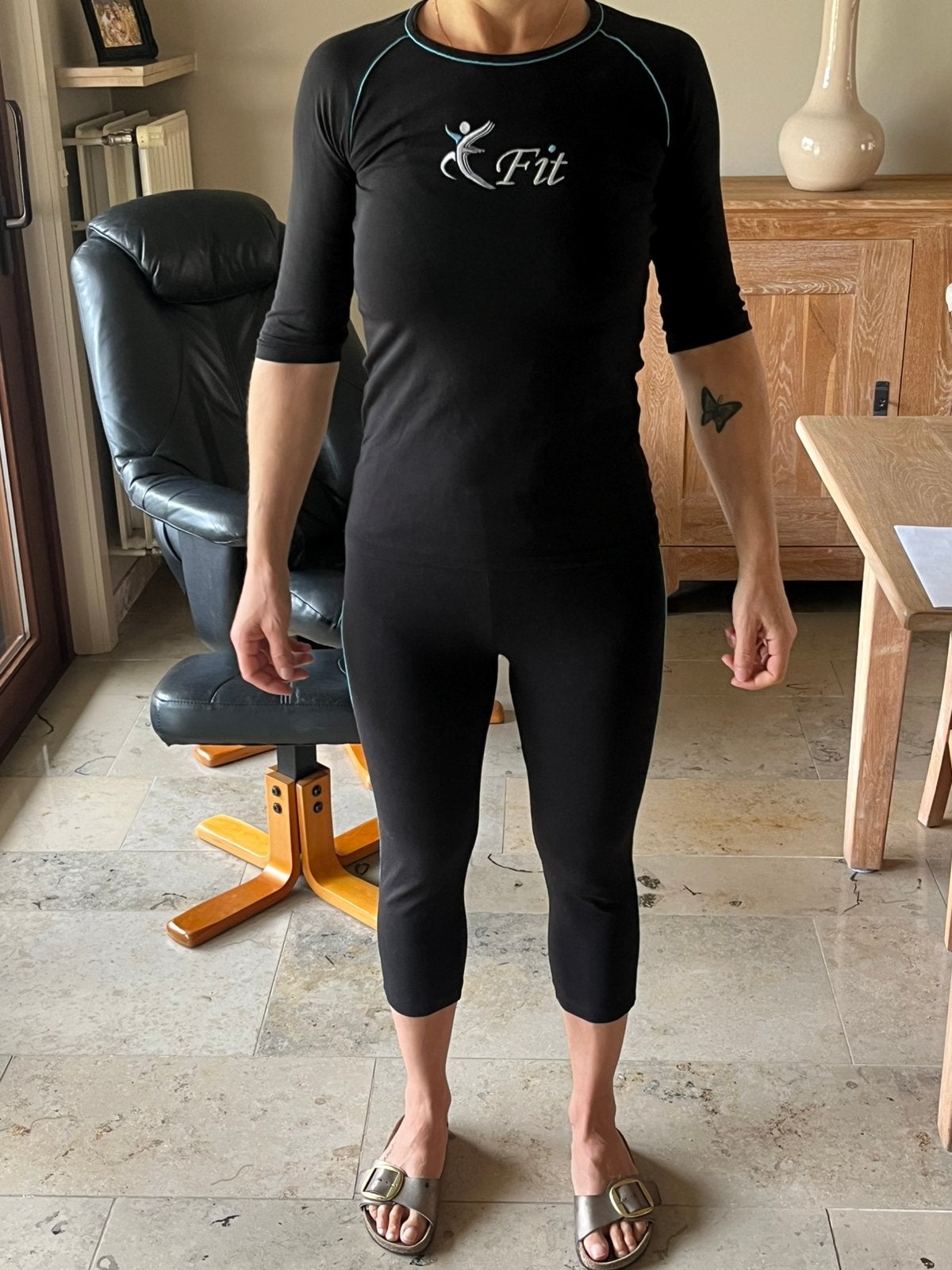 EFit pak, Kleding | Dames, Ophalen, Zo goed als nieuw, Maat 38/40 (M), Zwart