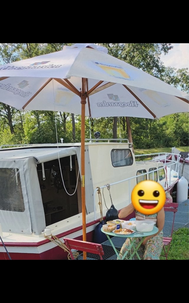 ZEER NETTE  boot te koop ! ! 9meter, Overige merken, 9 m, Diesel, Zo goed als nieuw