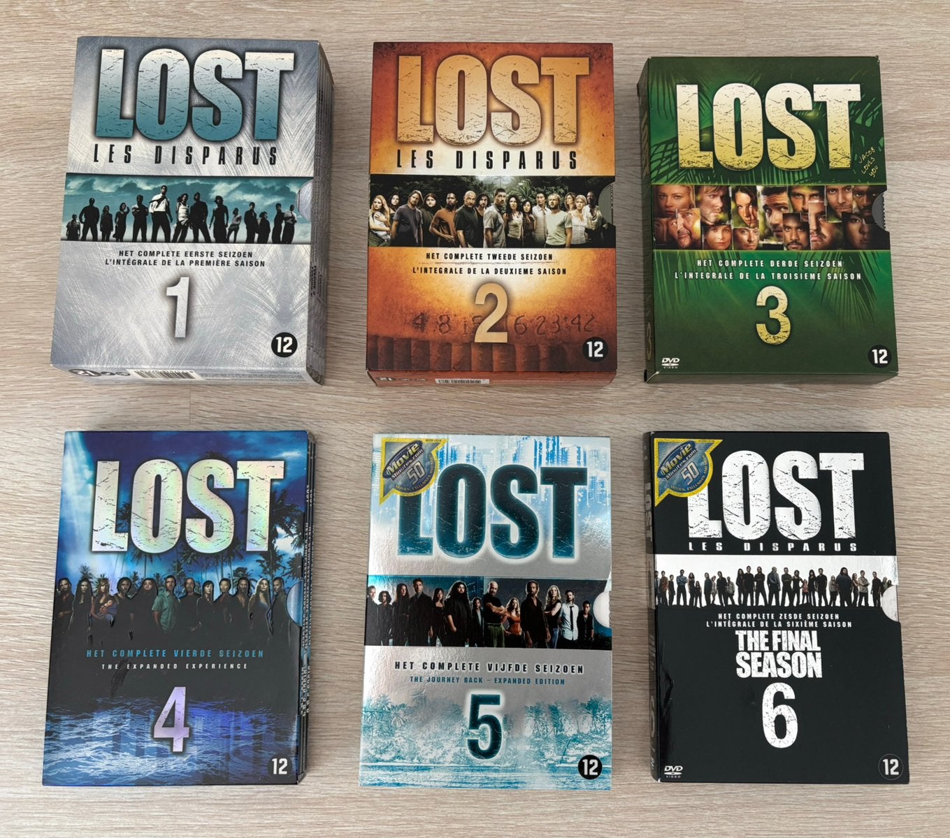 Lost DVD’s Seizoen 1 tem 6 (complete serie), Ophalen, Gebruikt, Complete serie