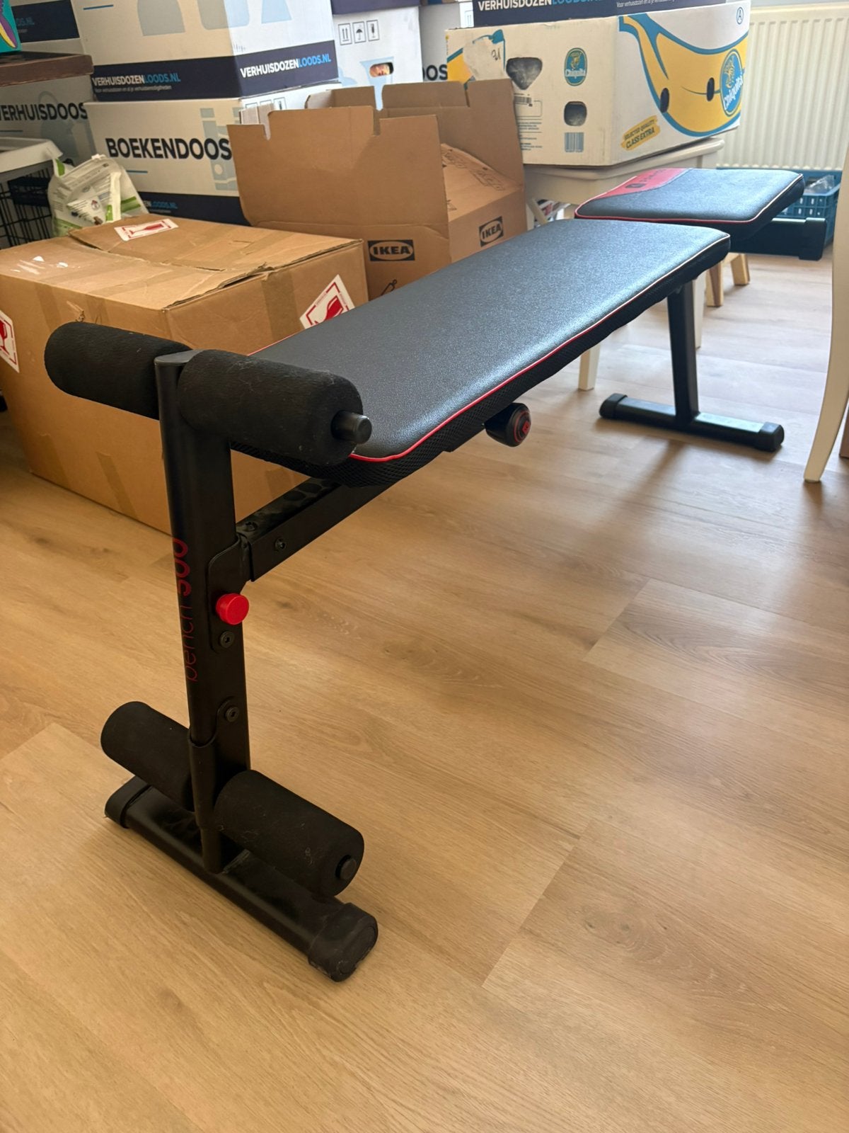 Banc d'entraînement, Enlèvement, Comme neuf