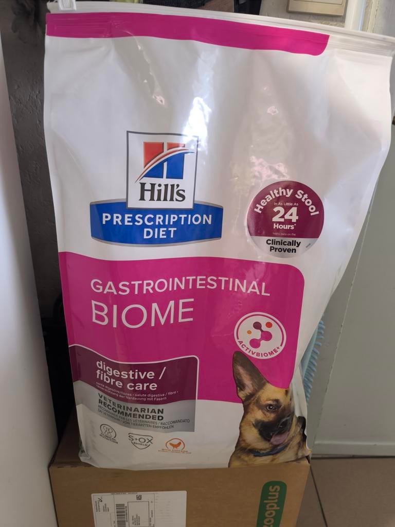 Biome gastro-intestinal Hills, nourriture pour chiens, Enlèvement