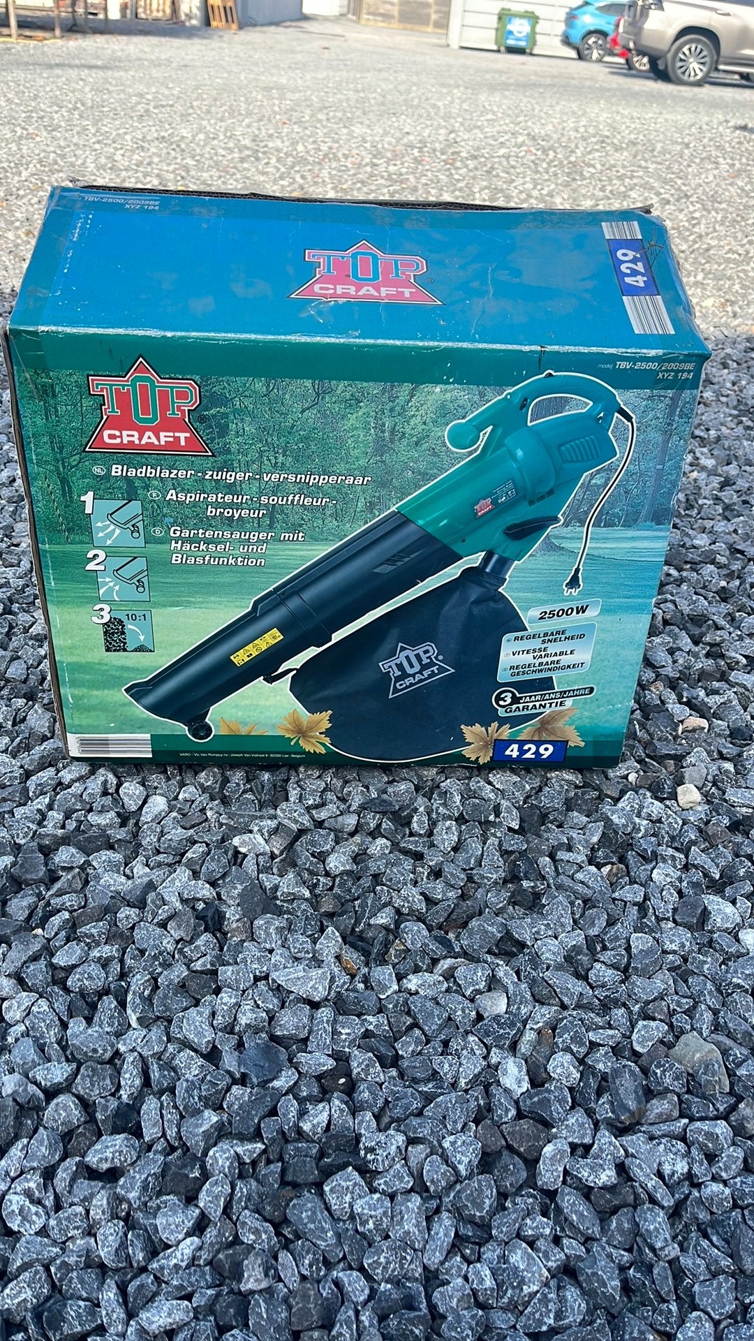Bladblazer, Tuin en Terras, Ophalen of Verzenden, Zo goed als nieuw