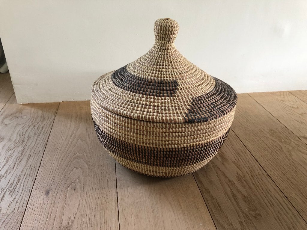 Grand panier artisanal, Ophalen of Verzenden, Nieuw, Mand