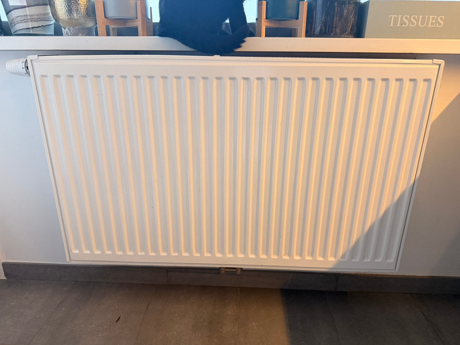 Radiateur blanc (sans vanne theemostatique), Bricolage & Construction, Chauffage & Radiateurs, Enlèvement, Comme neuf, Radiateur
