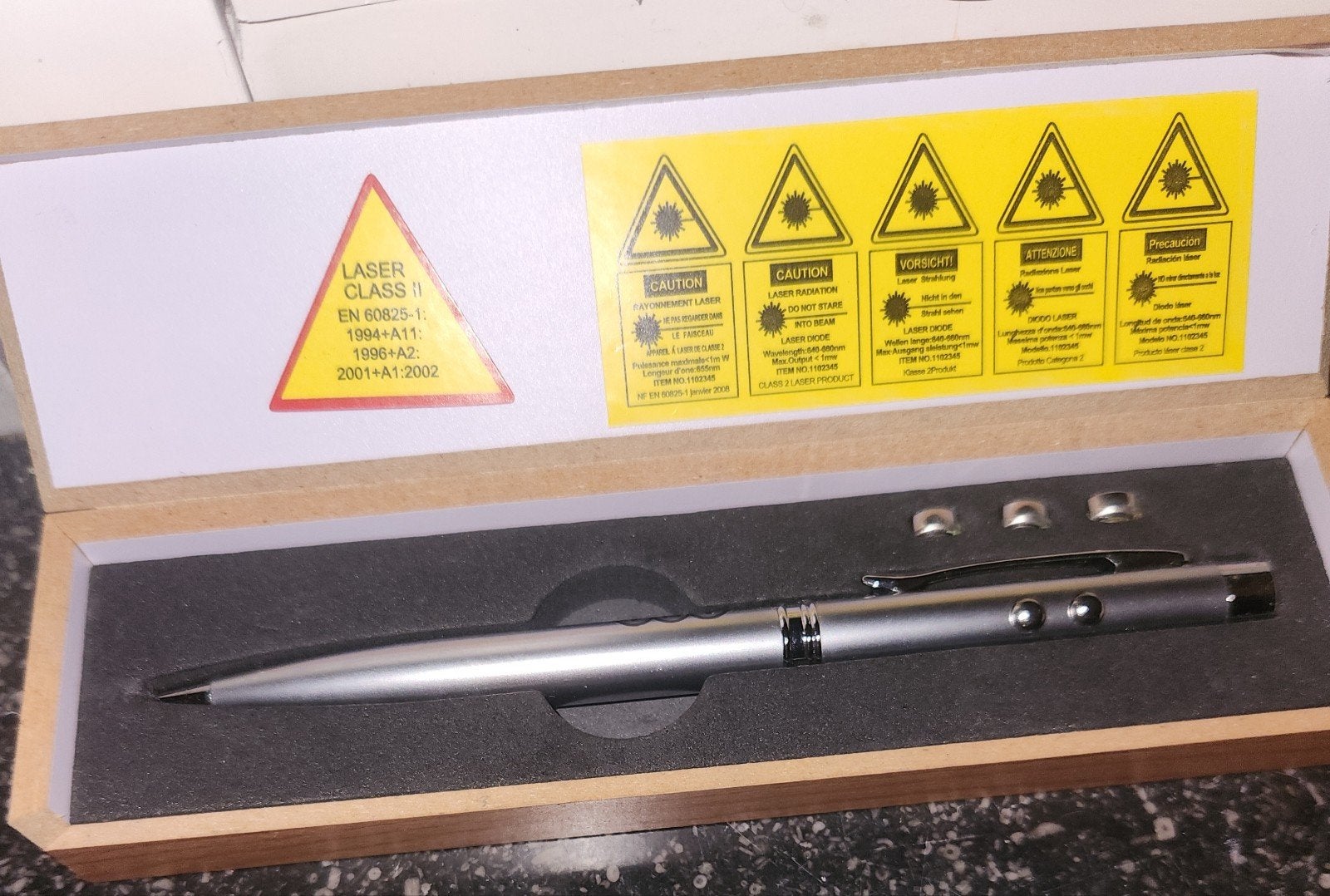balpen met laser, Verzamelen, Balpen, Nieuw, Met doosje, Ophalen