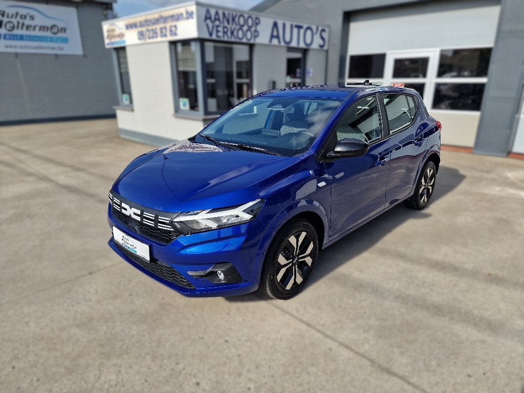 Dacia Sandero 1.0 TCe AUTOMAAT * LED * GPS * APPLE CARPLAY, Autos, Achat, Euro 6, Entreprise, 67 kW