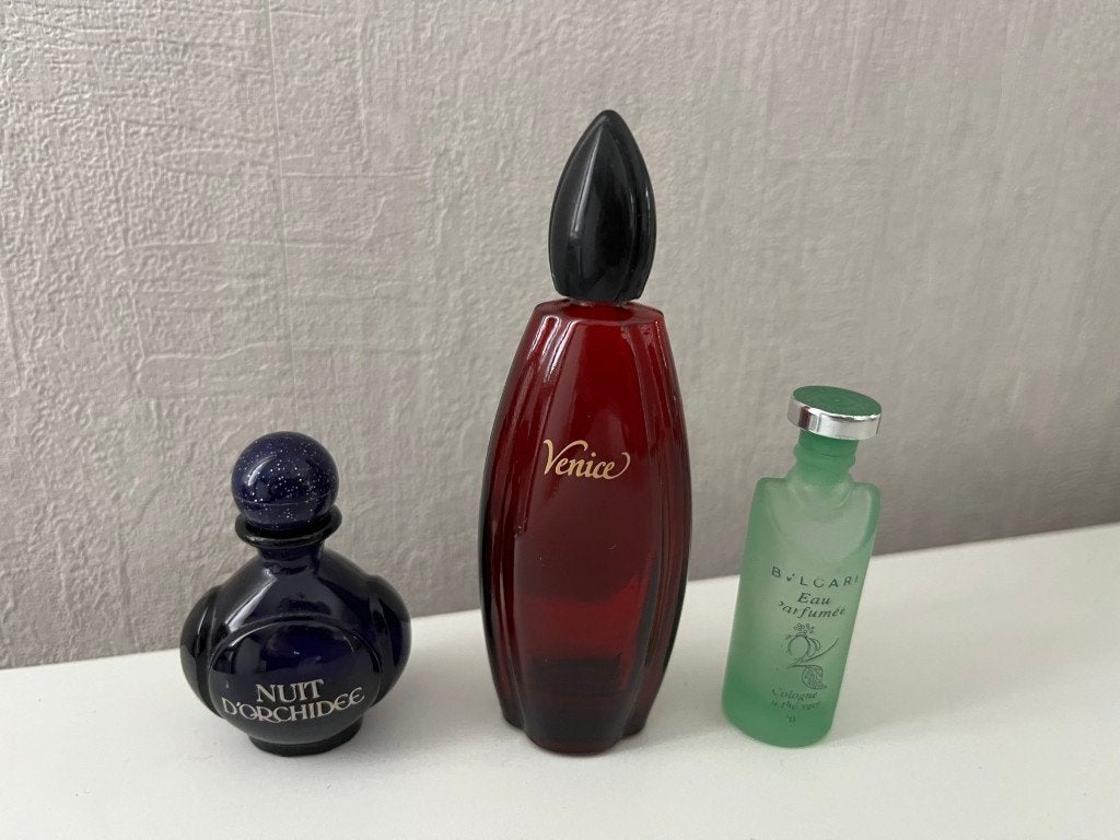 Kleine lege parfumflesjes, Ophalen of Verzenden