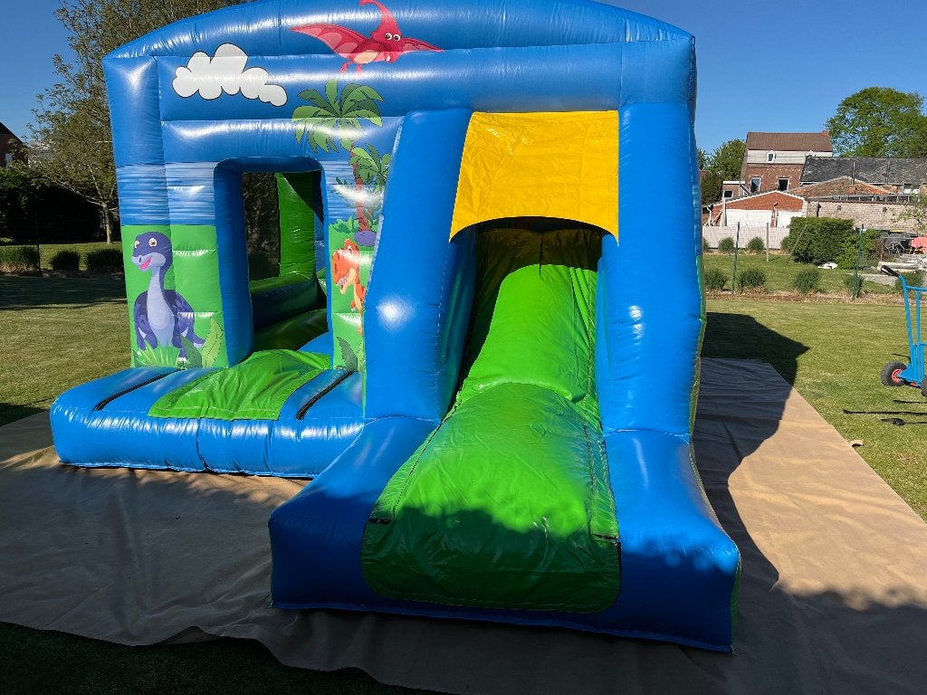Springkasteel DINO, Hobby & Loisirs créatifs, Articles de fête | Location, Comme neuf, Enlèvement
