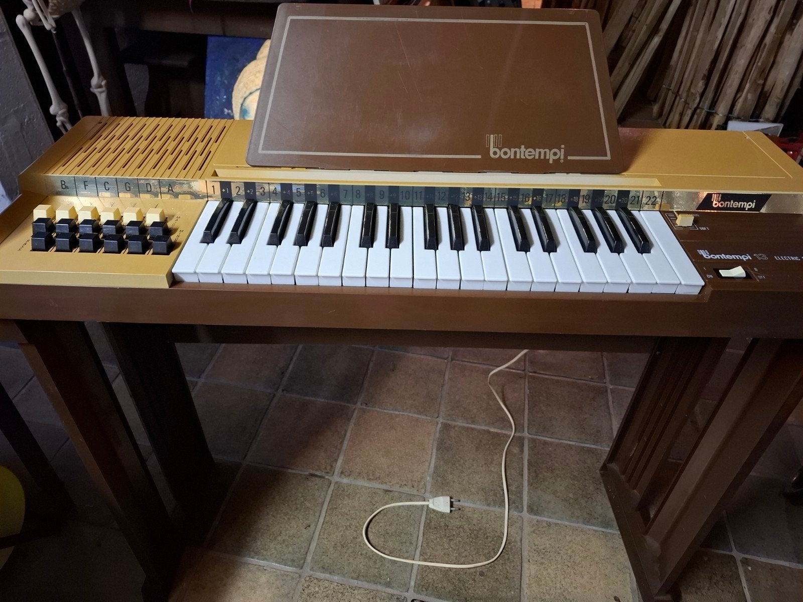 orgue électrique Bontempi, Musique & Instruments, Enlèvement, Utilisé, Orgue
