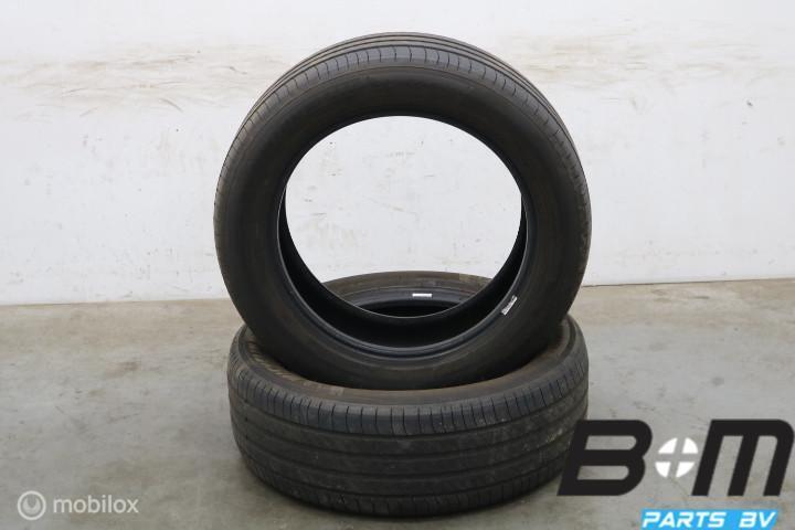 2 x 2255518 102V Michelin Primacy 4 met 4mm 225 55 18, Auto-onderdelen, Banden en Velgen, 18 inch, Gebruikt, Band(en), Personenwagen