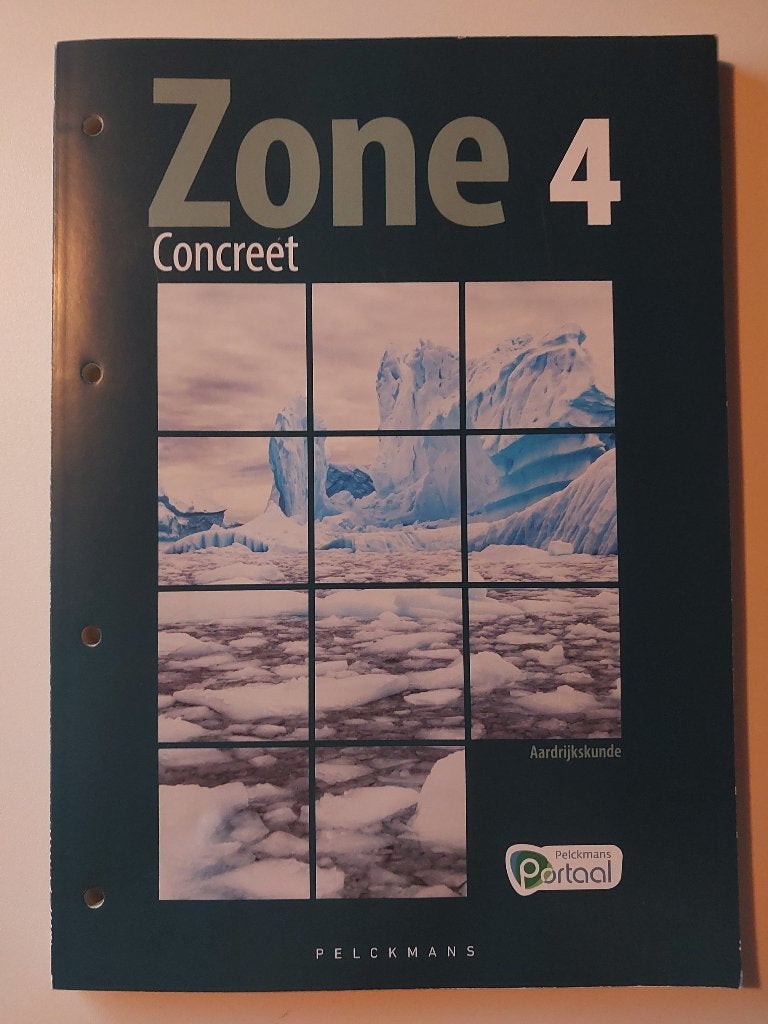 Zone 4 Concreet, Boeken, Ophalen of Verzenden, Zo goed als nieuw, Aardrijkskunde, Pelckmans