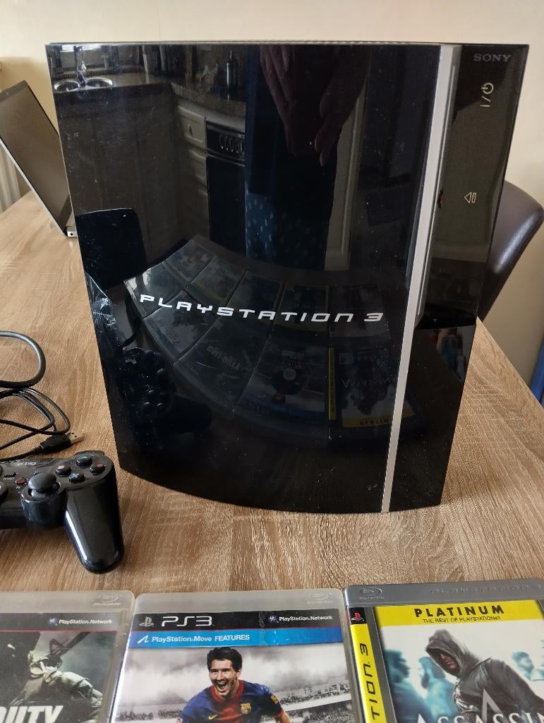 Playstation 3   80gb met 10 games., Games en Spelcomputers, Games | Sony PlayStation 3, Ophalen, Zo goed als nieuw, Avontuur en Actie