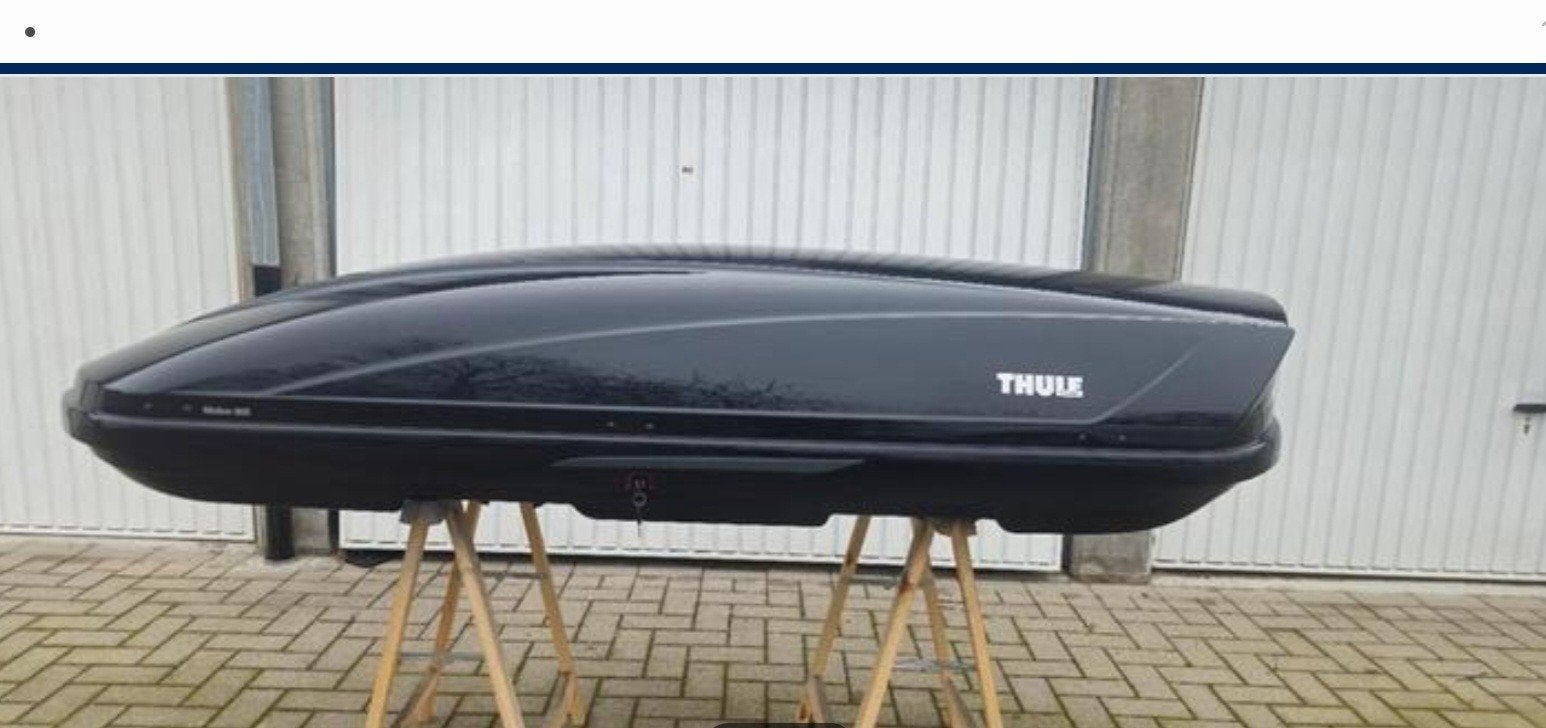 Dakkoffer thule motion 900 XXL, Ophalen
