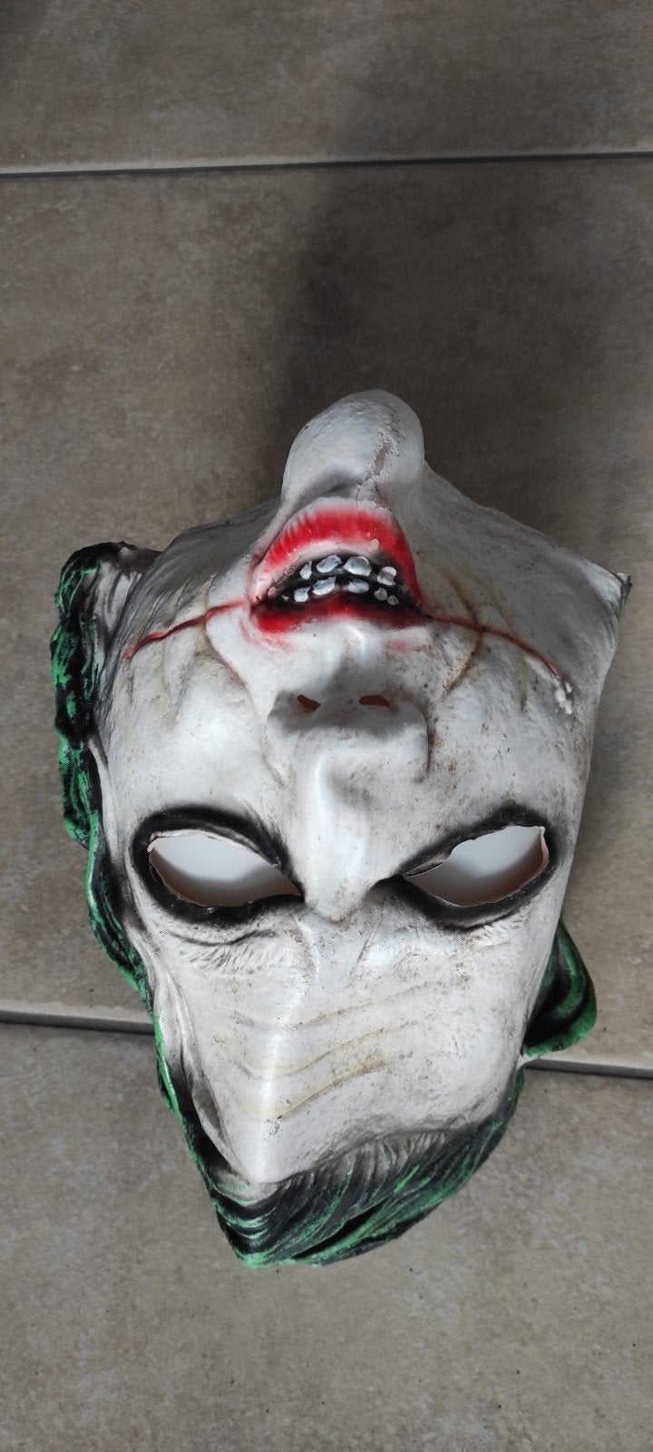 Le masque en vinyle/latex Joker., Vêtements | Hommes, Enlèvement ou Envoi