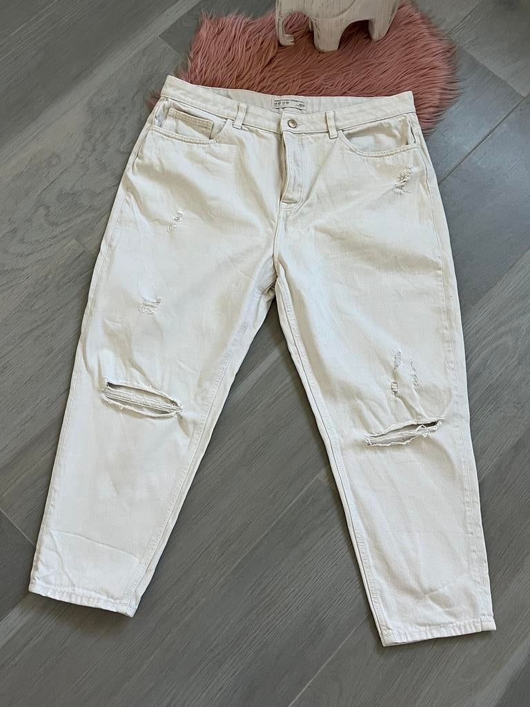Ripped Mom Jeans, Kleding | Dames, Ophalen of Verzenden, Zo goed als nieuw