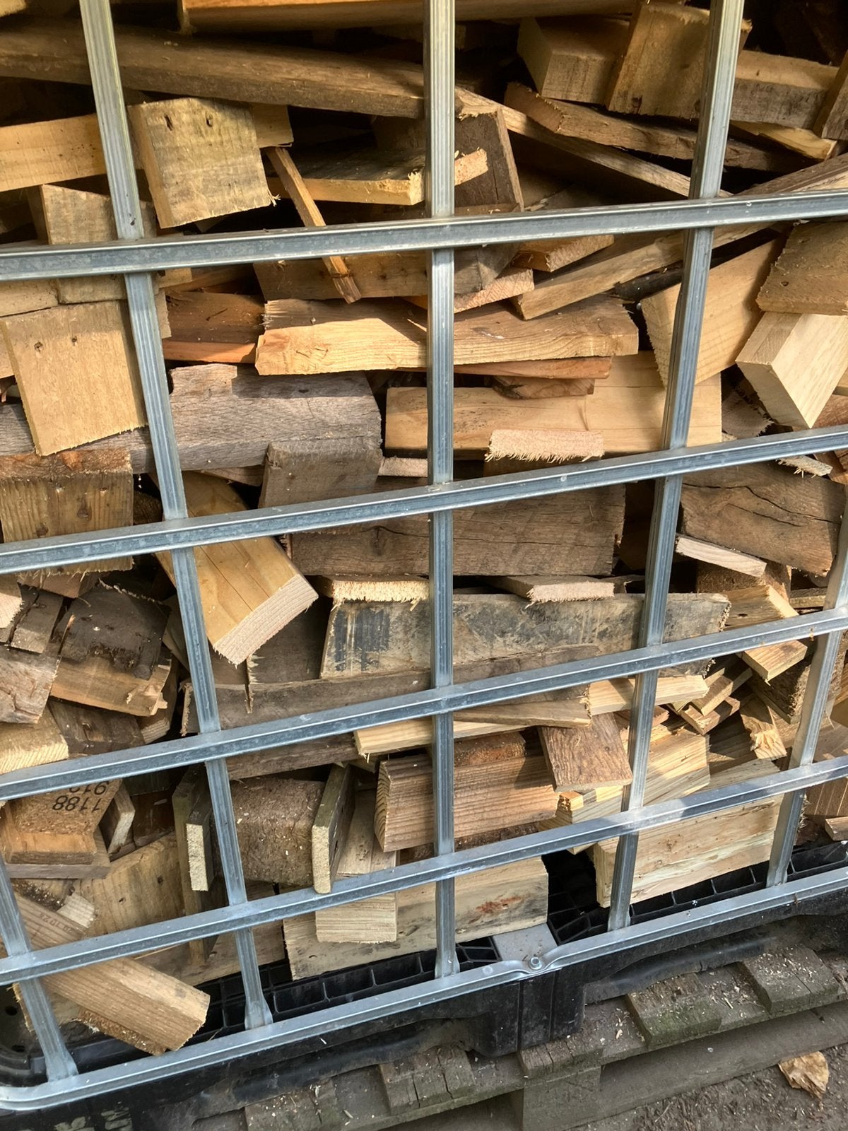 Brandhout aanmaak hout droog, Ophalen