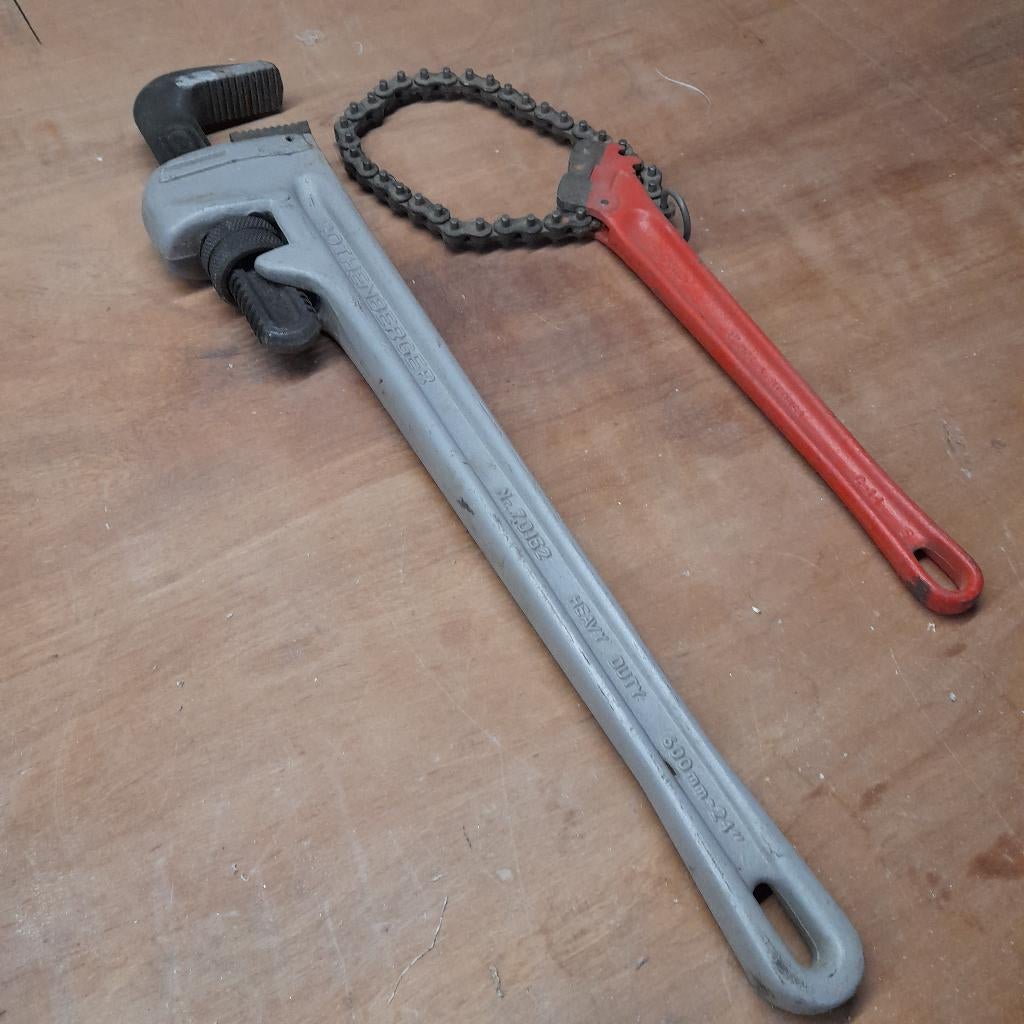 buissleutel ridgit + kettingtang   120 €, Ophalen of Verzenden, Nieuw