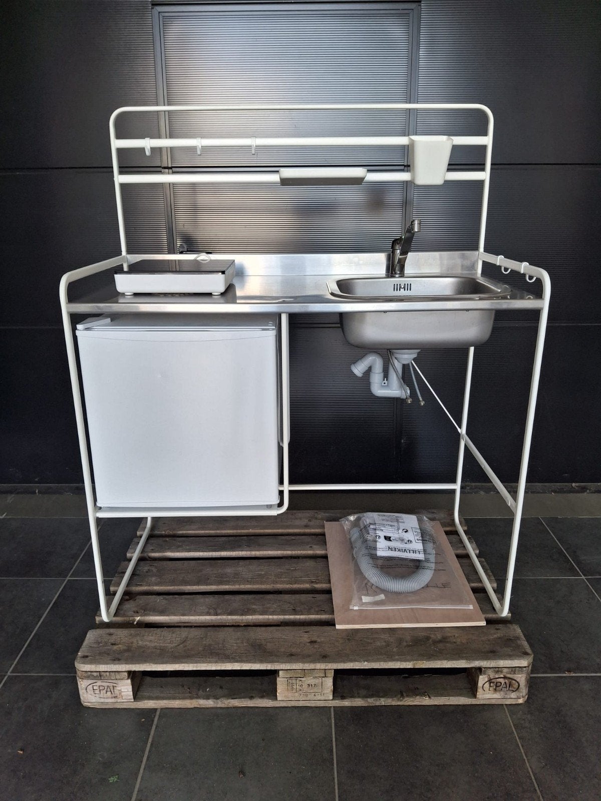 Kitchenette Ikea - Sunnersta met koelkast en kookplaat, Enlèvement
