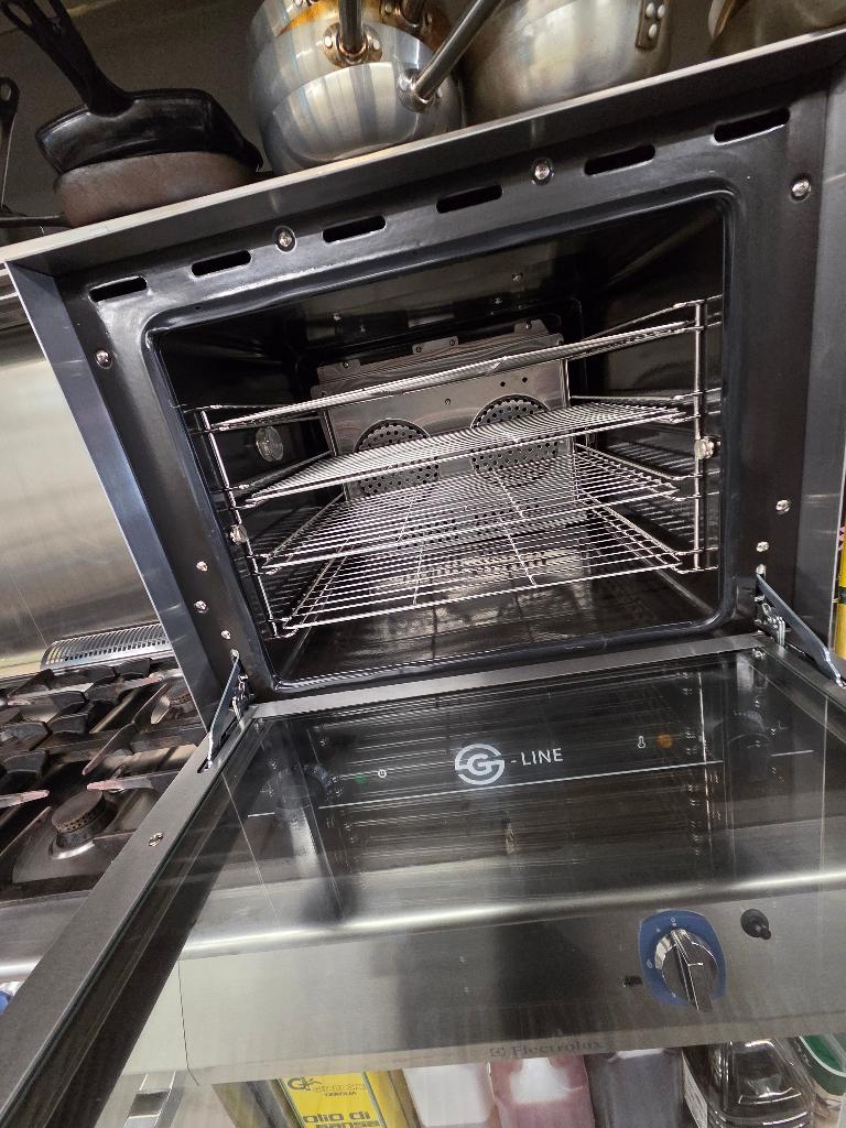 Heteluchtoven compact zwart 230V, Elektronische apparatuur, Ovens, Ophalen, Overige merken, Hete lucht, Nieuw