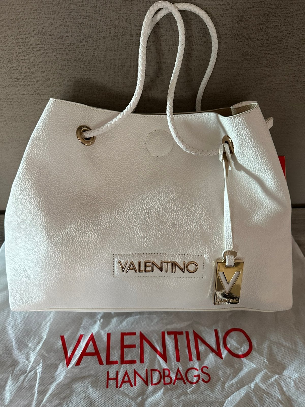 Nieuw, valentino schoudertas, Handtassen en Accessoires, Tassen | Damestassen, Ophalen, Nieuw, Wit, Shopper