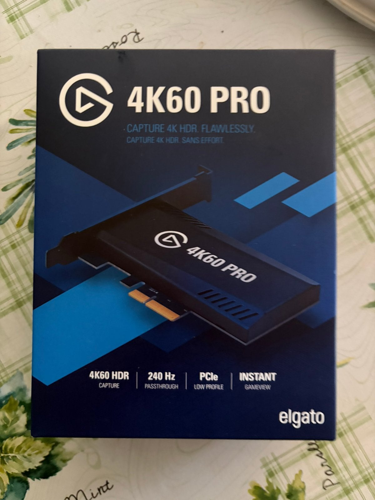 Elgato capture card 4k60 pro, Informatique & Logiciels, Cartes de capture, Enlèvement