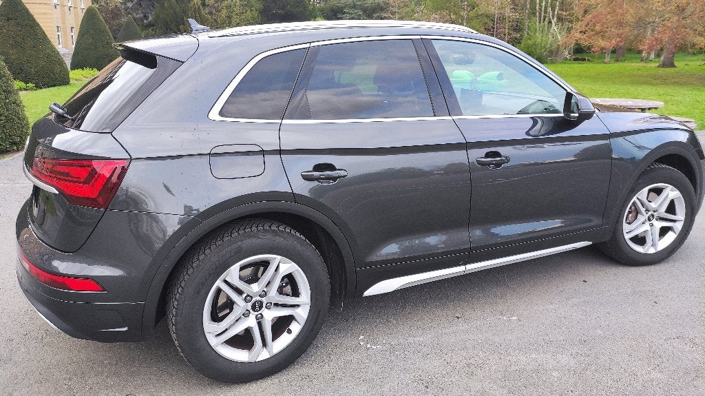 AUDI Q5 163CV S TRONIC | PANORAMIC | MATRIX LED | 1 OWNER, Autos, Audi, Cuir, Argent ou Gris, Achat, Euro 6