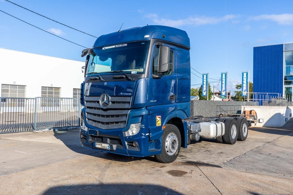 Mercedes-Benz ACTROS 2548 (bj 2015), Auto's, Automaat, Euro 6, Blauw, Mercedes-Benz