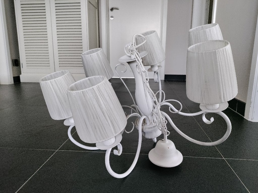 Hanglamp landelijke stijl, Huis en Inrichting, Lampen | Hanglampen, Ophalen, Zo goed als nieuw, Kunststof, Landelijk