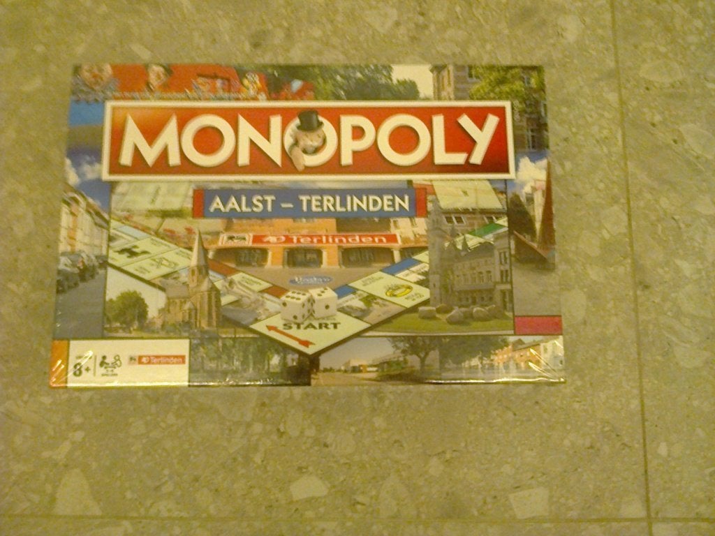 Bordspel Monopoly AALST - TERLINDEN, Vijf spelers of meer, Ophalen, Nieuw, Hasbro gaming