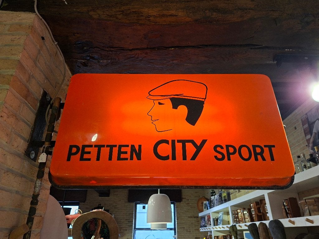Lichtreclame, Verzamelen, Ophalen, Gebruikt, Reclamebord