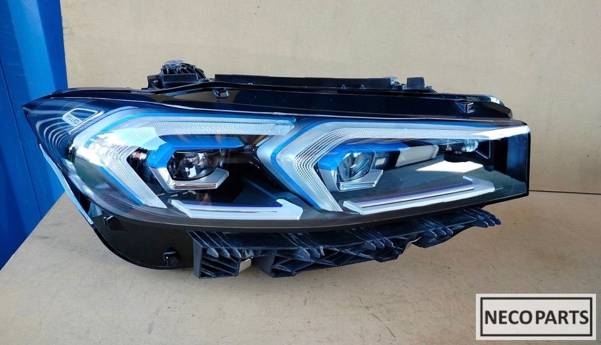 BMW G20 FACELIFT KOPLAMP RECHTS BLUE ALLES LEVERBAAR!!!, -, Utilisé, -, Enlèvement ou Envoi