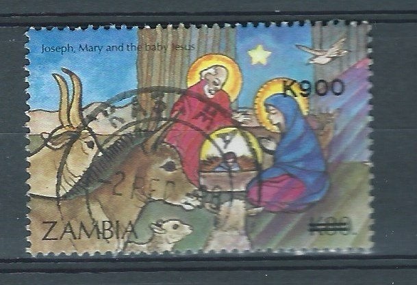 ZAMBIA, Postzegels en Munten, Postzegels | Afrika, Verzenden, Zambia, Gestempeld