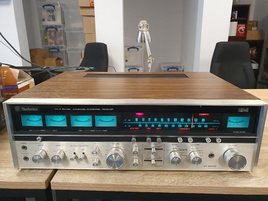 Technics SA-8000x multi-channel receiver, Ophalen