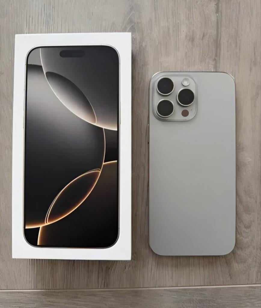 Iphone 16 Pro Max 256gb, état NEUF, garantie, complet !, 256 GB, Enlèvement ou Envoi, IPhone 16 Pro Max, Comme neuf