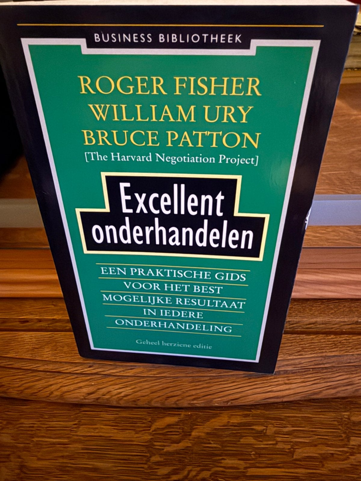 W. Ury - Excellent onderhandelen, Boeken, Ophalen of Verzenden, W. Ury; B. Patton; R. Fisher; Hugo Kuipers
