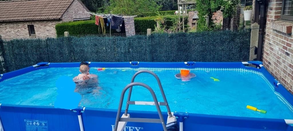 piscine intex, Enlèvement, Utilisé, 80 à 120 cm, Rectangulaire