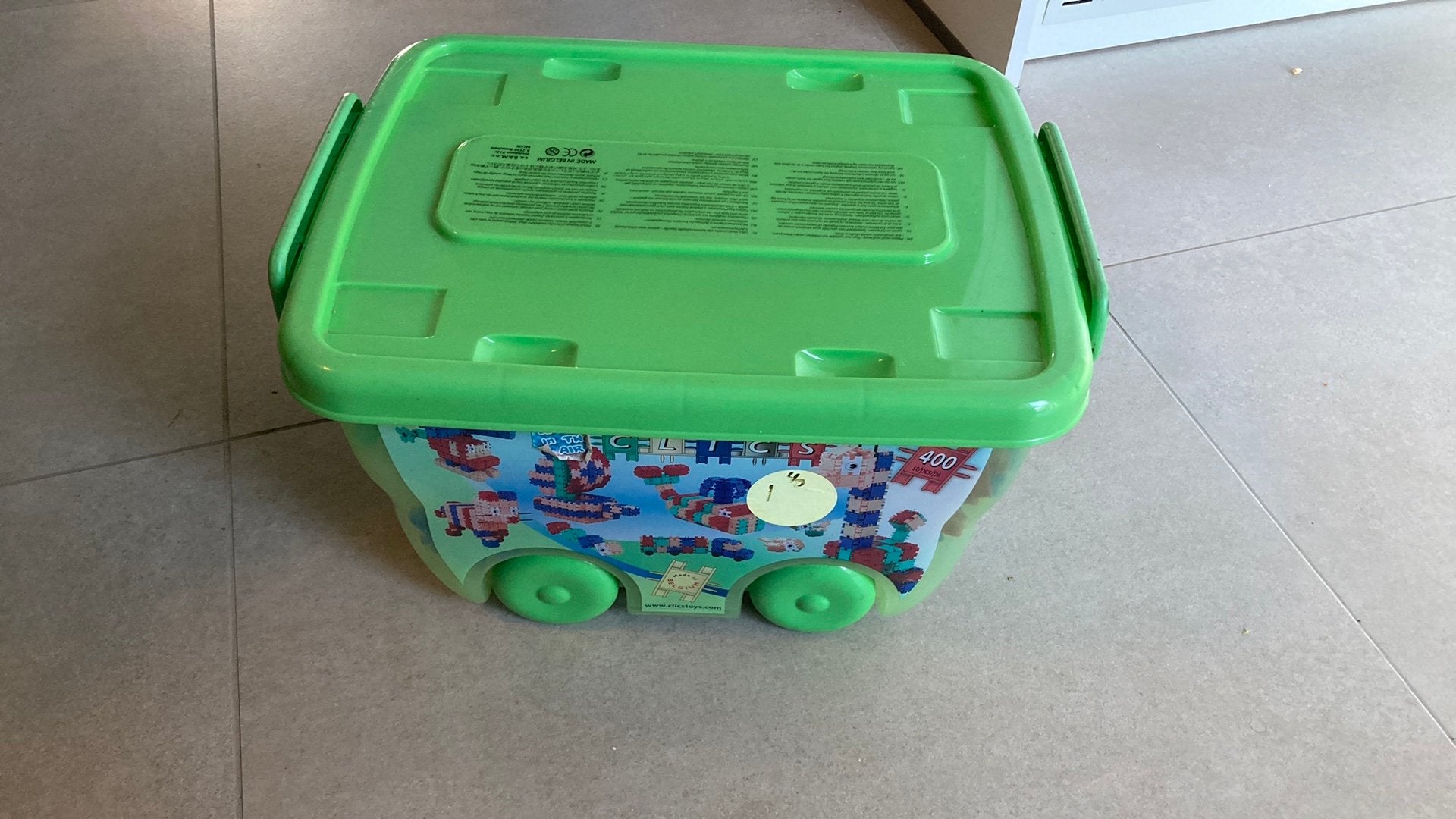Clics met box, Kinderen en Baby's, Ophalen of Verzenden, Gebruikt, Overige merken