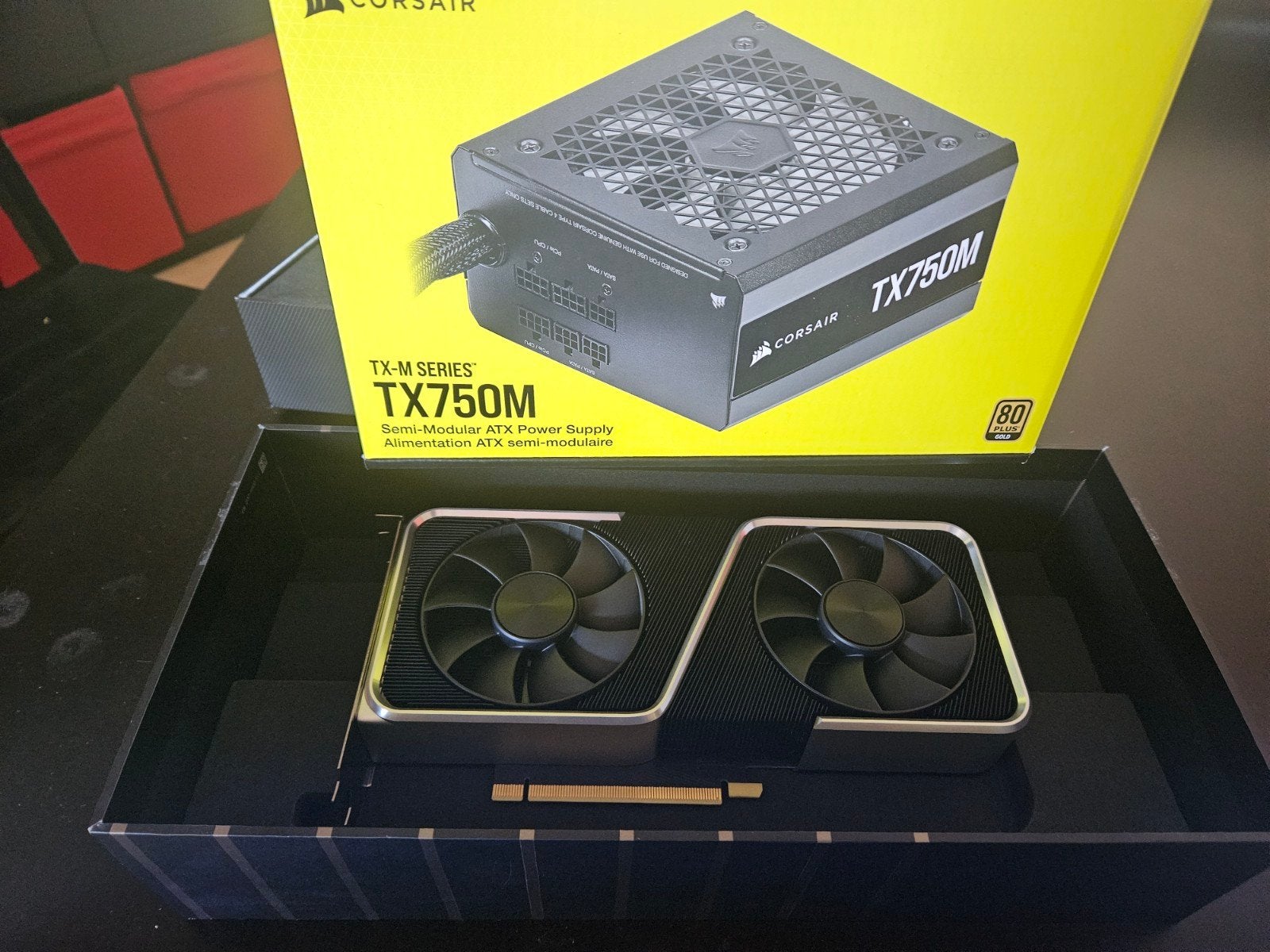 NVIDIA Geforce RTX 3060Ti met corsair tx750m, Enlèvement