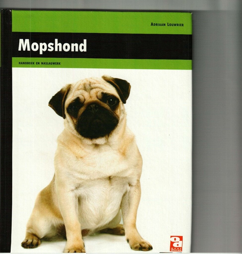 Mopshond over dieren 64 blz, Ophalen of Verzenden, Zo goed als nieuw