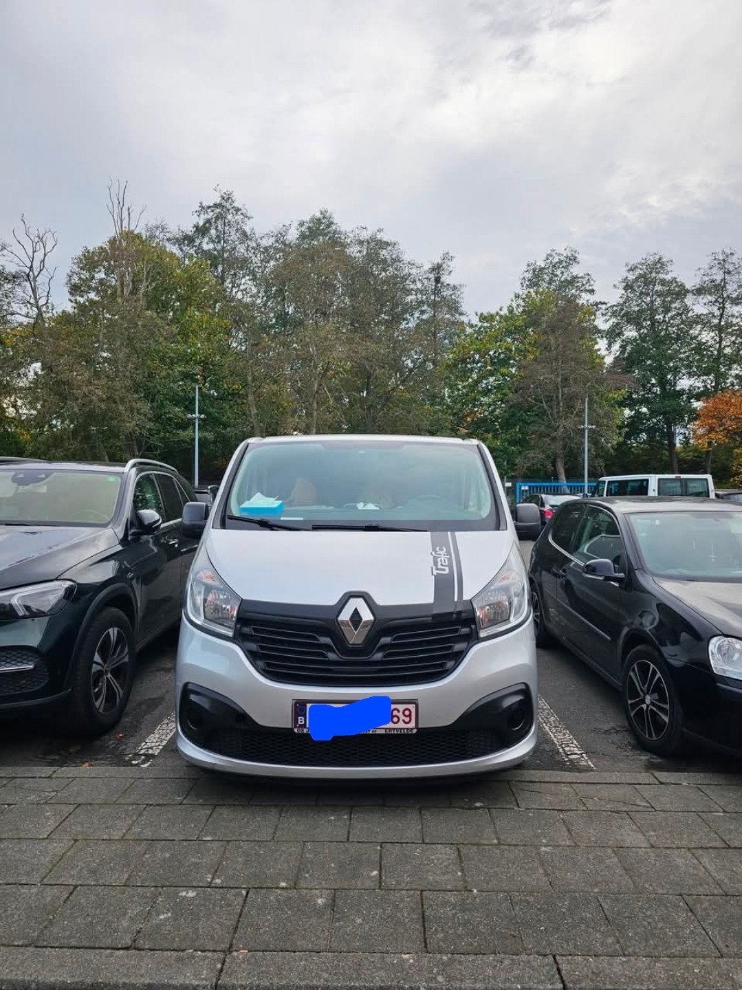 Renault Trafic à cabine double 2019 Diesel Euro 6, Argent ou Gris, 6 portes, Euro 6, 7 places