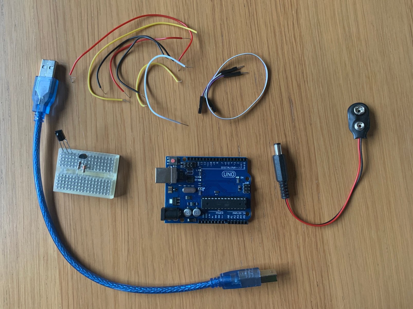 Arduino uno r3 met enkele componenten, Ophalen, Zo goed als nieuw