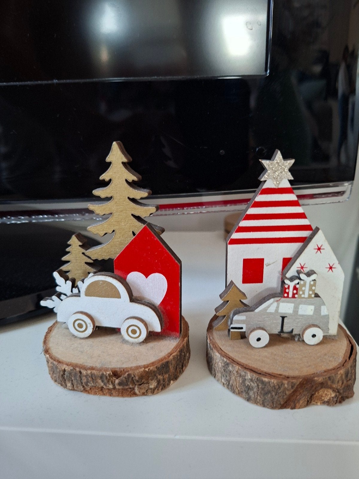 Decoratie auto's kerst, Enlèvement
